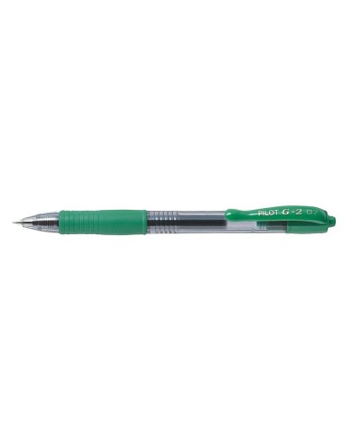 BOLIGRAFO PILOT G-2 VER TINTA GEL RETR.-SUJECION CAUCHO