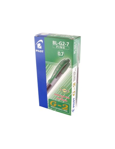 BOLIGRAFO PILOT G-2 VER TINTA GEL RETR.-SUJECION CAUCHO