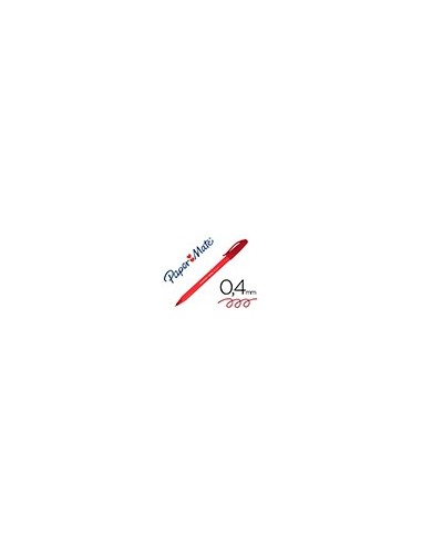 BOLIGRAFO PAPER MATE INKJOY 100 PUNTA MEDIA TRAZO 1MM ROJO