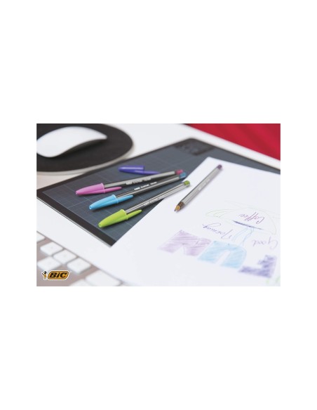 BOLIGRAFO BIC CRISTAL LARGE FASHION CAJAS 20 UNIDADES COL.ES SURTIDOS