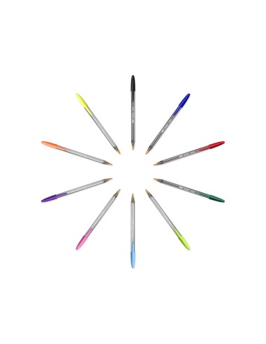 BOLIGRAFO BIC CRISTAL LARGE FASHION CAJAS 20 UNIDADES COL.ES SURTIDOS