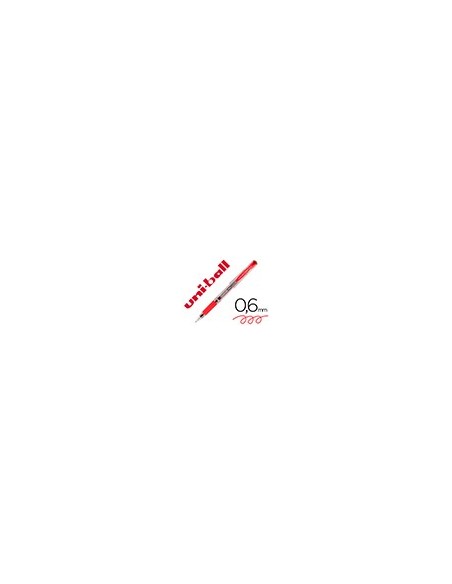 BOLIGRAFO UNI-BALL UM-153 SIGNO BROAD ROJO 1 MM TINTA GEL