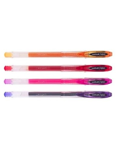 BOLIGRAFO UNI BALL UM-120 SIGNO 0,7 MM TINTA GEL ESTUCHE 8 COL