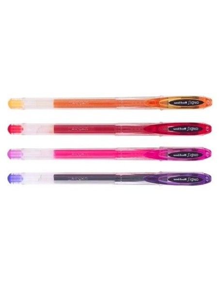 BOLIGRAFO UNI BALL UM-120 SIGNO 0,7 MM TINTA GEL ESTUCHE 8 COL