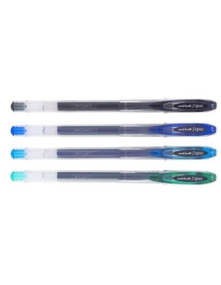 BOLIGRAFO UNI BALL UM-120 SIGNO 0,7 MM TINTA GEL ESTUCHE 8 COL