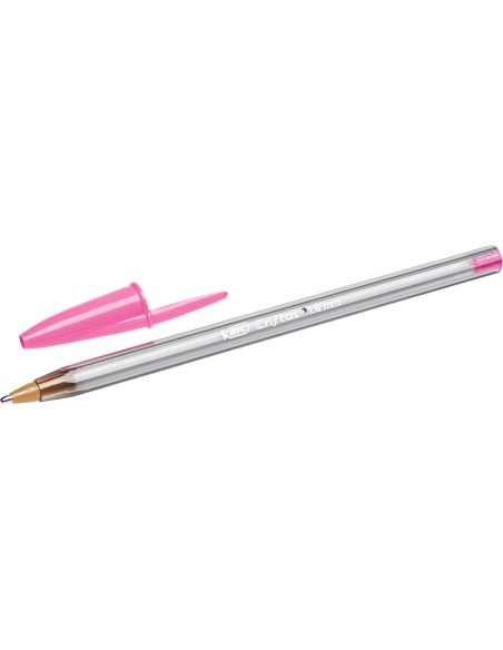 BOLIGRAFO BIC CRISTAL LARGE FASHION ROSA PUNTA 1,6 MM