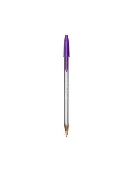 BOLIGRAFO BIC CRISTAL LARGE FASHION MORADO PUNTA 1,6 MM