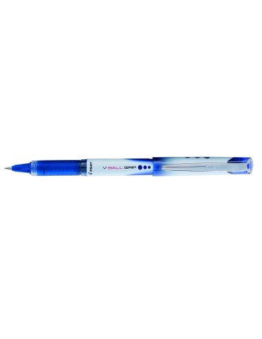 ROTULADOR PILOT ROLLER V-BALL GRIP AZUL 05 MM