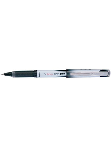 ROTULADOR PILOT ROLLER V-BALL GRIP NEGRO 05 MM