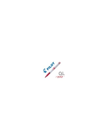 ROTULADOR PILOT ROLLER V-BALL GRIP ROJO 05 MM
