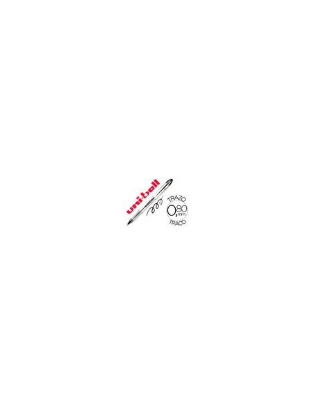 ROTULADOR UNI-BALL ROLLER UB-200 VISION NEGRO 0,8 MM UD.