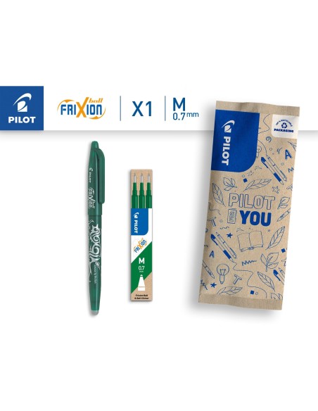 ROTULADOR PILOT FRIXION VERDE