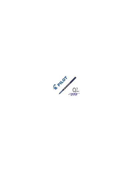 ROTULADOR PILOT PUNTA AGUJA V-7 AZUL 0.7 MM