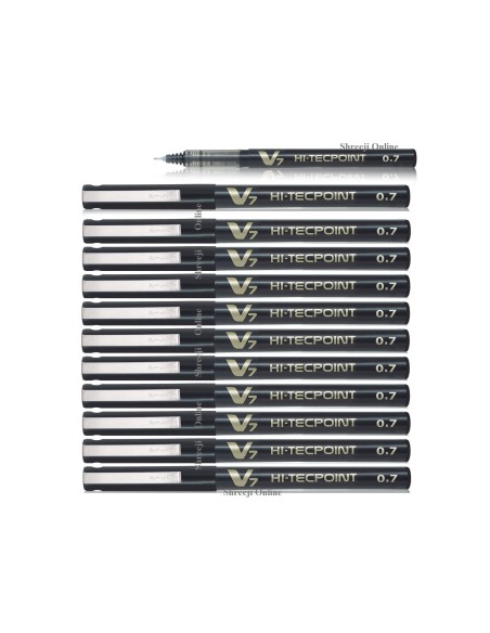 ROTULADOR PILOT PUNTA AGUJA V-7 NEGRO 0.7 MM