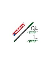 ROTULADOR EDDING PUNTA FIBRA 1200 VER OLIVA N.15 PUNTA RED.0.5 MM 2