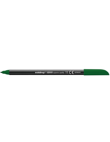 ROTULADOR EDDING PUNTA FIBRA 1200 VER OLIVA N.15 PUNTA RED.0.5 MM