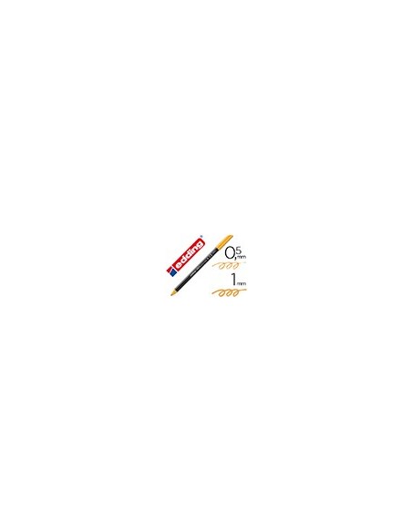 ROTULADOR EDDING PUNTA FIBRA 1200 NARANJA CLARO N.16 PUNTA RED.0.5 MM