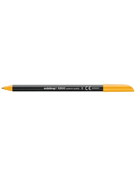 ROTULADOR EDDING PUNTA FIBRA 1200 NARANJA CLARO N.16 PUNTA RED.0.5 MM