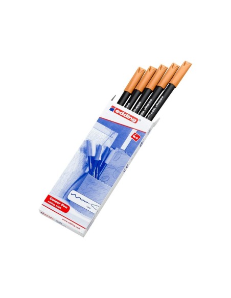 ROTULADOR EDDING PUNTA FIBRA 1200 NARANJA CLARO N.16 PUNTA RED.0.5 MM