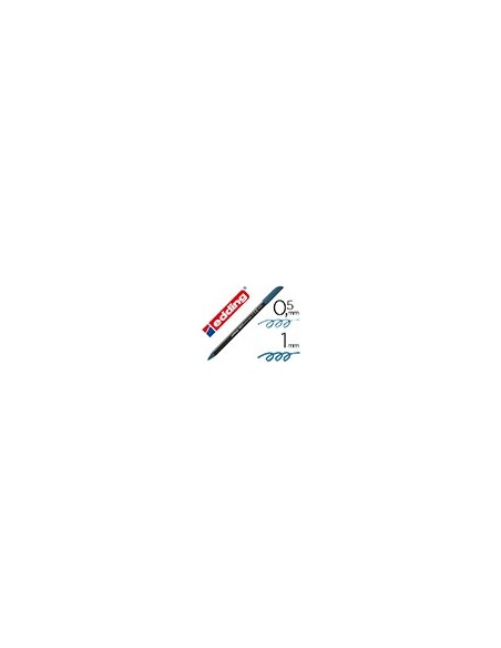 ROTULADOR EDDING PUNTA FIBRA 1200 AZUL ACERO N.17 PUNTA RED.0.5 MM