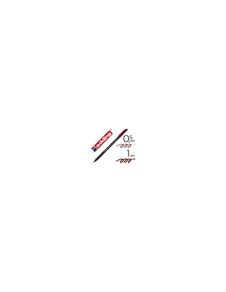 ROTULADOR EDDING PUNTA FIBRA 1200 MARRON OSCURO N. 18 PUNTA RED.0.5 M