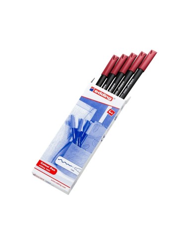 ROTULADOR EDDING PUNTA FIBRA 1200 CARMIN N. 19 PUNTA RED.0.5 MM