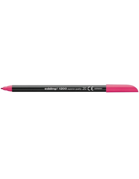 ROTULADOR EDDING PUNTA FIBRA 1200 MAGENTA N.20 PUNTA RED.0.5 MM