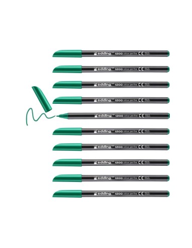 ROTULADOR EDDING PUNTA FIBRA 1200 VER NEON N.64 PUNTA FIBRA 0,5 MM