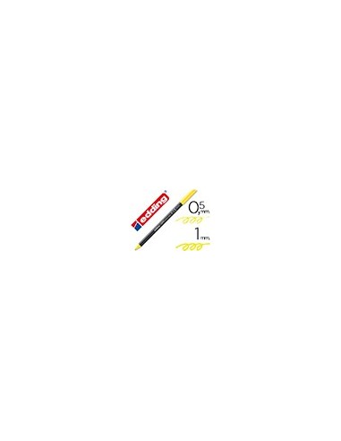 ROTULADOR EDDING PUNTA FIBRA 1200 AMARILLO NEON N.65 PUNTA FIBRA 0,4
