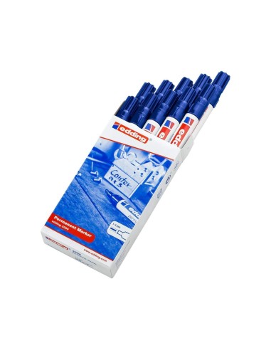 ROTULADOR EDDING MARCADOR 3300 N.3 AZUL PUNTA BISELADA