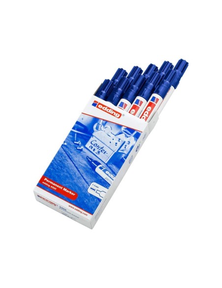 ROTULADOR EDDING MARCADOR 3300 N.3 AZUL PUNTA BISELADA