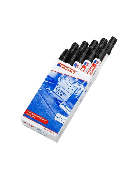 ROTULADOR EDDING MARCADOR 3300 N.1 NEGRO PUNTA BISELADA