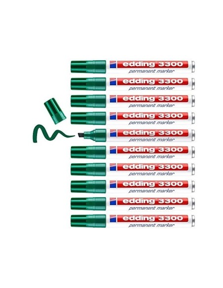 ROTULADOR EDDING MARCADOR 3300 N.4 VE. - PUNTA BISELADA
