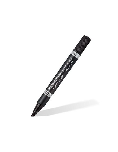 ROTULADOR STAEDTLER LUMOCOLOR PERM.DUO 348 NG.PUNTA F 0,6 MM PUNTA