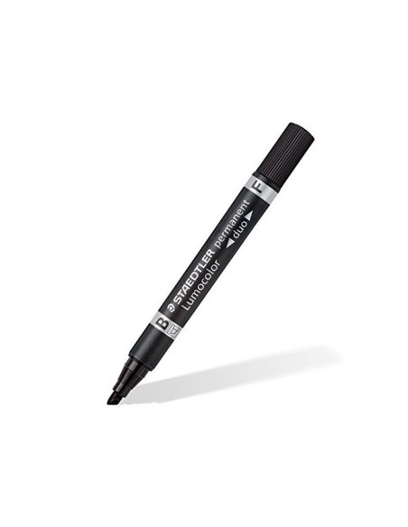ROTULADOR STAEDTLER LUMOCOLOR PERM.DUO 348 NG.PUNTA F 0,6 MM PUNTA