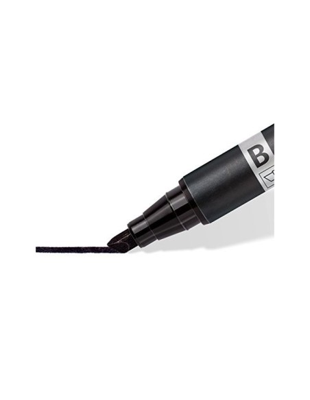 ROTULADOR STAEDTLER LUMOCOLOR PERM.DUO 348 NG.PUNTA F 0,6 MM PUNTA