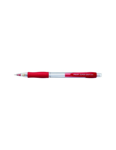 PORTAMINAS PILOT SUPER GRIP ROJO 0,5 MM SUJECION CAUCHO