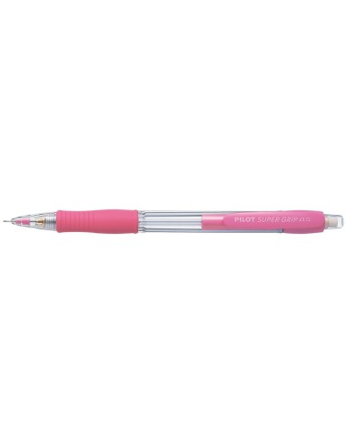 PORTAMINAS PILOT SUPER GRIP ROSA 0,5 MM SUJECION CAUCHO