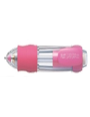 PORTAMINAS PILOT SUPER GRIP ROSA 0,5 MM SUJECION CAUCHO