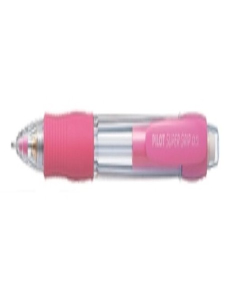 PORTAMINAS PILOT SUPER GRIP ROSA 0,5 MM SUJECION CAUCHO
