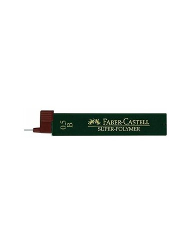 MINAS FABER GRAFITO 9065 0,5 MM 2B ESTUCHE 12 MINAS
