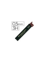 MINAS FABER GRAFITO 9065 0,5 MM 3H ESTUCHE 12 MINAS 2