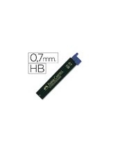 MINAS FABER GRAFITO 9067 0,7 MM HB ESTUCHE 12 MINAS 2