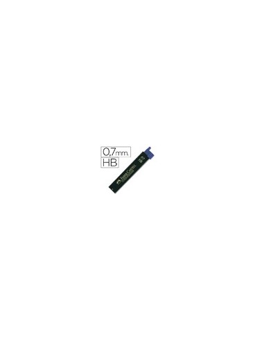 MINAS FABER GRAFITO 9067 0,7 MM HB ESTUCHE 12 MINAS