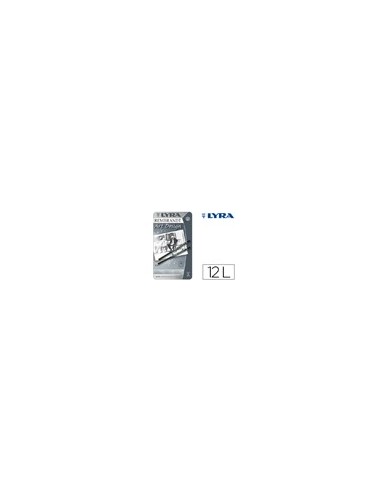 LAPICES GRAFITO LYRA REMBRAND ART DESIGN CAJA 12 GRADUACIONES 6B-5B-3
