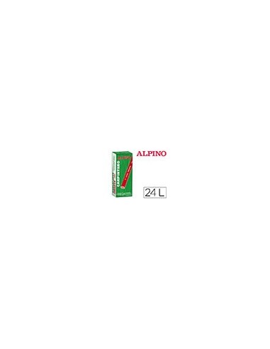 LAPICES ALPINO CARPINTERO CAJA DE 24 UNIDADES