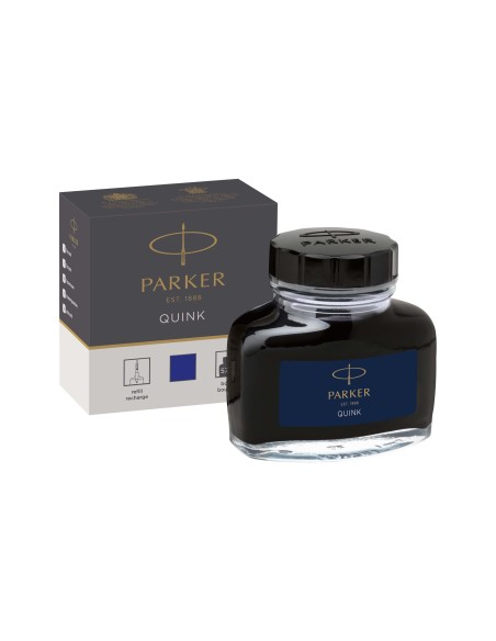 TINTA ESTILOGRAFICA PARKER AZUL PERM.FRASCO