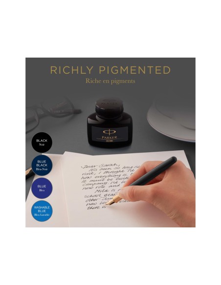 TINTA ESTILOGRAFICA PARKER AZUL PERM.FRASCO