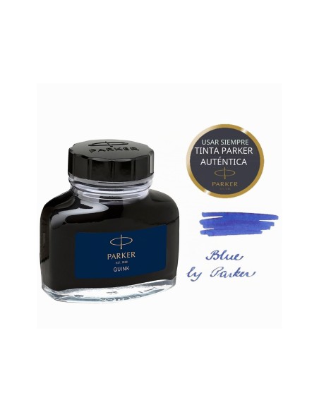 TINTA ESTILOGRAFICA PARKER AZUL PERM.FRASCO
