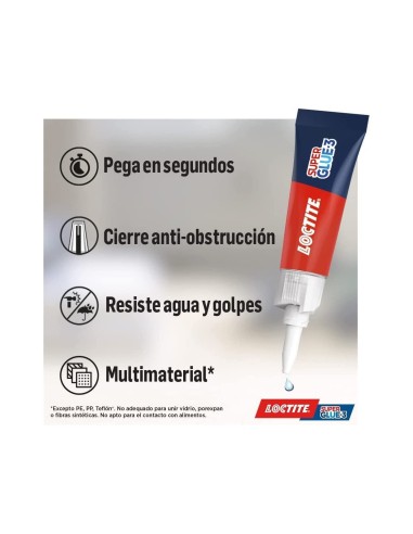 PEGAMENTO LOCTITE 3 GR ADH.INSTANTANEO UD.